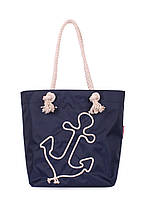 Літня сумка з якорем Poolparty арт. anchor-oxford-blue