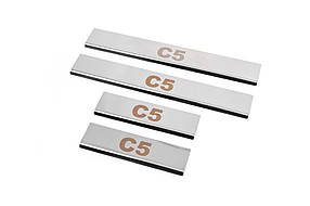 Citroen C5 2008+ Накладки на пороги Carmos V1 AUC Накладки на пороги Ситроен C5