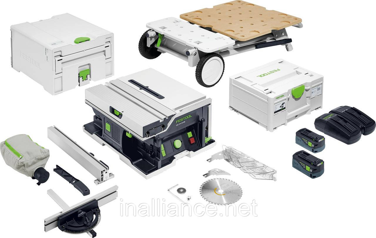 Акумуляторна монтажна дискова пилка CSC SYS 50 EBI-Set Festool 577379