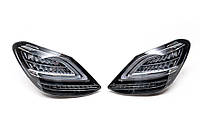 Mercedes W205 Задние фонари Black (2 шт) AUC Задние фонари Мерседес Бенц С-Класс W205