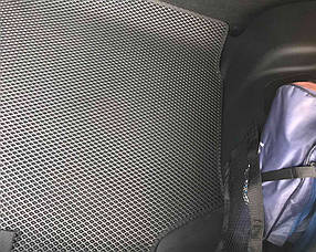 Nissan Leaf 2018+ Килимок багажника (EVA, чорний) AUC Килимки в багажник EVA Ніссан Ліф