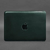 Шкіряний чохол для MacBook 13 дюйм зелений BlankNote арт. BN-GC-7-iz