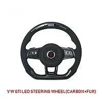 Volkswagen Golf 7 Руль (карбон + Led індикація) TMR Рулі Фольксваген Гольф 7