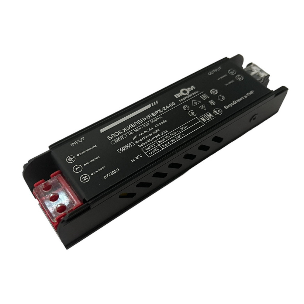 Блок живлення BIOM DC24 60W 2.5А. "Professional BPX", фото 1