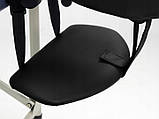 Складаний масажний стіл із чорного алюмінію Verona Habys Aveno Life, фото 3