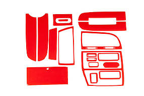 Citroen Xantia Накладки на панель (червоний колір) AUC Накладки на панель Ситроен Ксантія