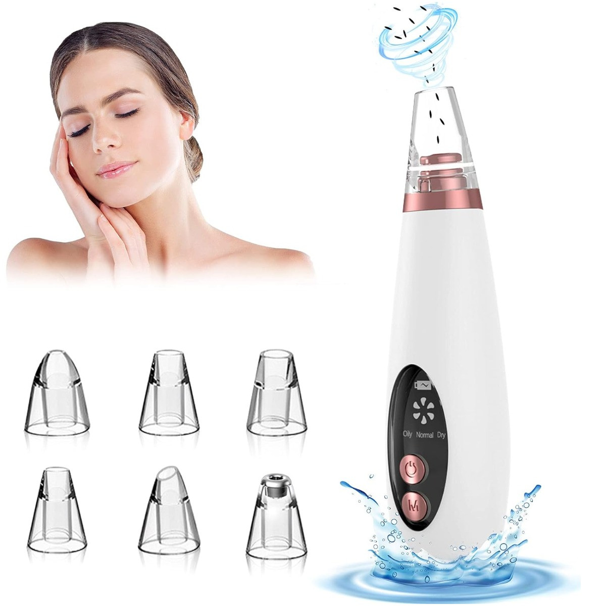 Вакуумний апарат для чищення пор обличчя MULTI-FUNCTIONAL CLEANING
