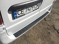 Mercedes Vito W447 Накладка на задний бампер с загибом DDU (ABS-пластик) TMR Накладки на задний бампер