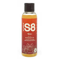 Расслабляющее массажное масло S8 Massage Oil (зеленый чай и сирень) 125 мл