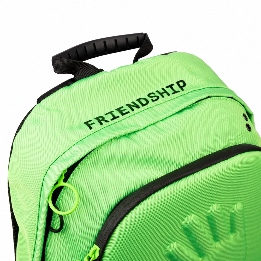 Городской молодёжный рюкзак зелёного цвета Andre Tan Hand green Yes! арт. 559042 - фото 8 - id-p1893738121