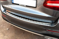 Mercedes GLC X253 Накладка на задний бампер Carmos (нерж) TMR Накладки на задний бампер Мерседес Бенц ГЛЦ X253