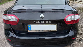 Renault Fluence 2009  ⁇  рр. Спойлер LIP (Sunplex, чорний) AUC Спойлера Рено Флюенс