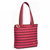 Сумка Premium Tote/Beach кольору Fuchsia&Deep Brown Zipit арт. ZBN-1