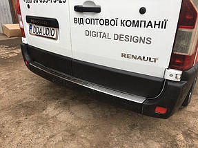 Накладки на задній бампер Renault Master 2011" рр.