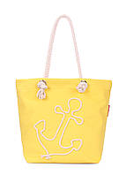 Літня сумка з якорем Poolparty арт. anchor-oxford-yellow