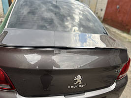 Peugeot 301 Спойлер LIP (Sunplex, чорний) TMR Спйлера Пежо 301