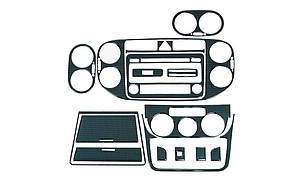 Volkswagen Tiguan 2011-2015 Накладки на панель Титан AUC Накладки на панель Фольксваген Тігуан
