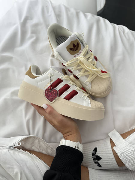 ADIDAS SUPERSTAR BONEGA STRAWBERRY CREAM 40 sale