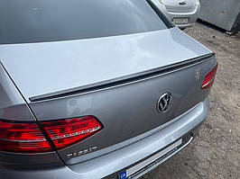 Volkswagen Passat B8 2015" рр. Спойлер LIP (Sunplex, чорний) TMR Спойлера Фольксваген Пассат Б8