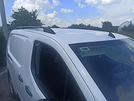 Opel Combo 2019 ⁇  Рейлінги Skyport (чорні) на коротку базу TMR Рейлінгі Опель Комбо