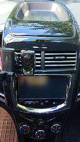 Chevrolet Aveo 2012+ Накладки на панель під титан Meric AUC Накладки на панель Шевроле Авео T300