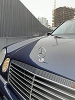 Mercedes E-сlass W210 1995-2002 гг. Эмблема прицел (с надписью) TMR Значок Мерседес Бенц Е-Класс W210