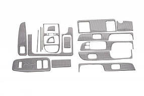 Nissan Patrol 1998-2000 Накладки на панель Дерево AUC Накладки на панель Нісан Патрол Y61