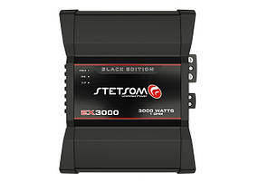 Підсилювач потужності звуку Stetsom EX3000 BLACK (1 Ом)