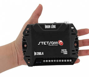 Підсилювач потужності звуку Stetsom IRON LINE IR280.4 (2 Ом)