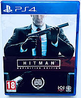 Hitman Definitive Edition, Б/У, русские субтитры - диск для PlayStation 4