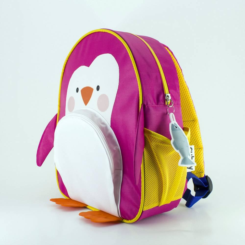 Рюкзачок пингвинчик рожевого кольору Cubby арт. CRP-5