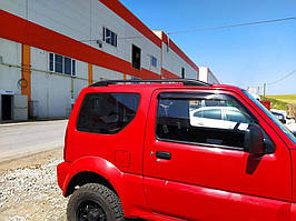 Suzuki Jimny 1998-2008 Рейлінги Skyport (чорні) TMR Рейлінгі Сузуки Джимні