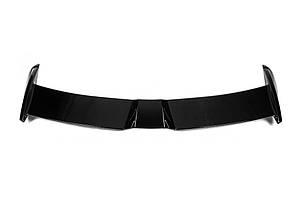 BMW X5 F-15 2013-2018 рр. Спойлер LIP (1234 Upgrade, чорний) TMR Спйлера БМВ Х5 Ф15