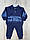 Костюм фліс для хлопчика Iggy 123307 74 см Синій, фото 3