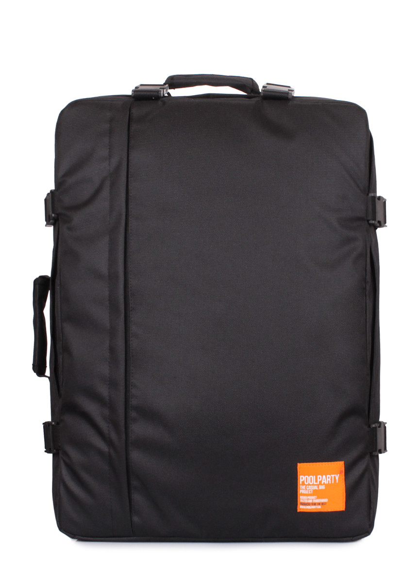 Рюкзак-сумка для ручної поклажі Cabin - 55x40x20 МАУ Poolparty арт. cabin-black