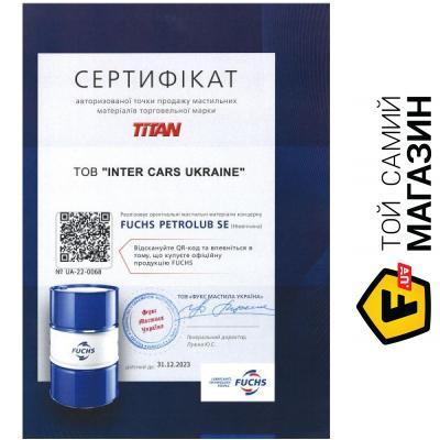 Моторное масло Titan TITAN SUPERSYN LL 5W40 1L (TITANSUPERSYNLL5W401L ...