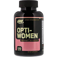 Витаминно-минеральный комплекс для спорта Optimum Nutrition Opti-Women 120 Caps AM, код: 7520004