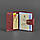 Холдер для карточек виноградного цвета BlankNote арт. BN-KK-7-1-vin, фото 2