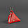 Монетниця-брелок піраміда, рубін BlankNote арт. BN-CW-2-rubin, фото 2