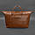 Шкіряна дорожня сумка світло-коричнева краст BlankNote арт. BN-BAG-41-k, фото 7