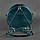 Кругла сумка-рюкзак maxi Малахіт BlankNote арт. BN-BAG-30-malachite, фото 4
