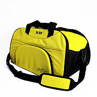 Жовта спортивна сумка для фітнесу MAD арт. SBL20