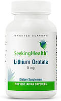 Seeking Health Lithium Orotate / Литий оротат 5 мг 100 капсул