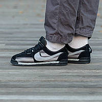 Мужские кроссовки Nike Cortez x Union Black Grey