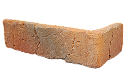 Гіпсова плитка "Кантрі premium" кутова 0,96 м. п. фактура й забарвлення старої цегли