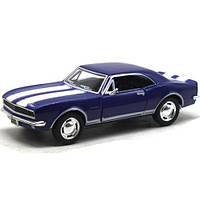 Машинка металлическая "Chevrolet Classic Camaro Z/28 1967", синий