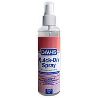 Спрей для собак и котов Davis Quick-Dry Spray быстрая сушка 200 мл