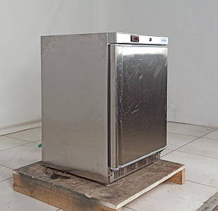 Холодильна барна шафа з нержавіючої сталі "Stalgast" (Польща), (+2° +10°) об'єм 130 л., Б/у