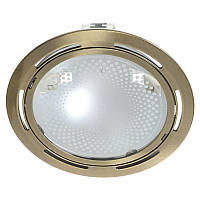Светильник потолочный встроенный Brille 150W DL-09 Золотистый TE, код: 7272146