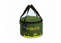 Ведро-сумка для прикормки с крышкой D300 KIBAS SMART FISHING KS225